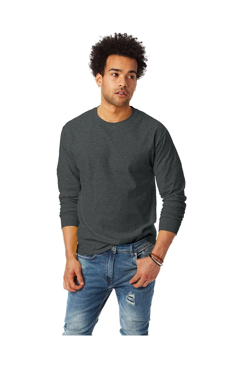 Hanes 5586: Unisex 6.1 oz. Tagless® Long-Sleeve T-Shirt