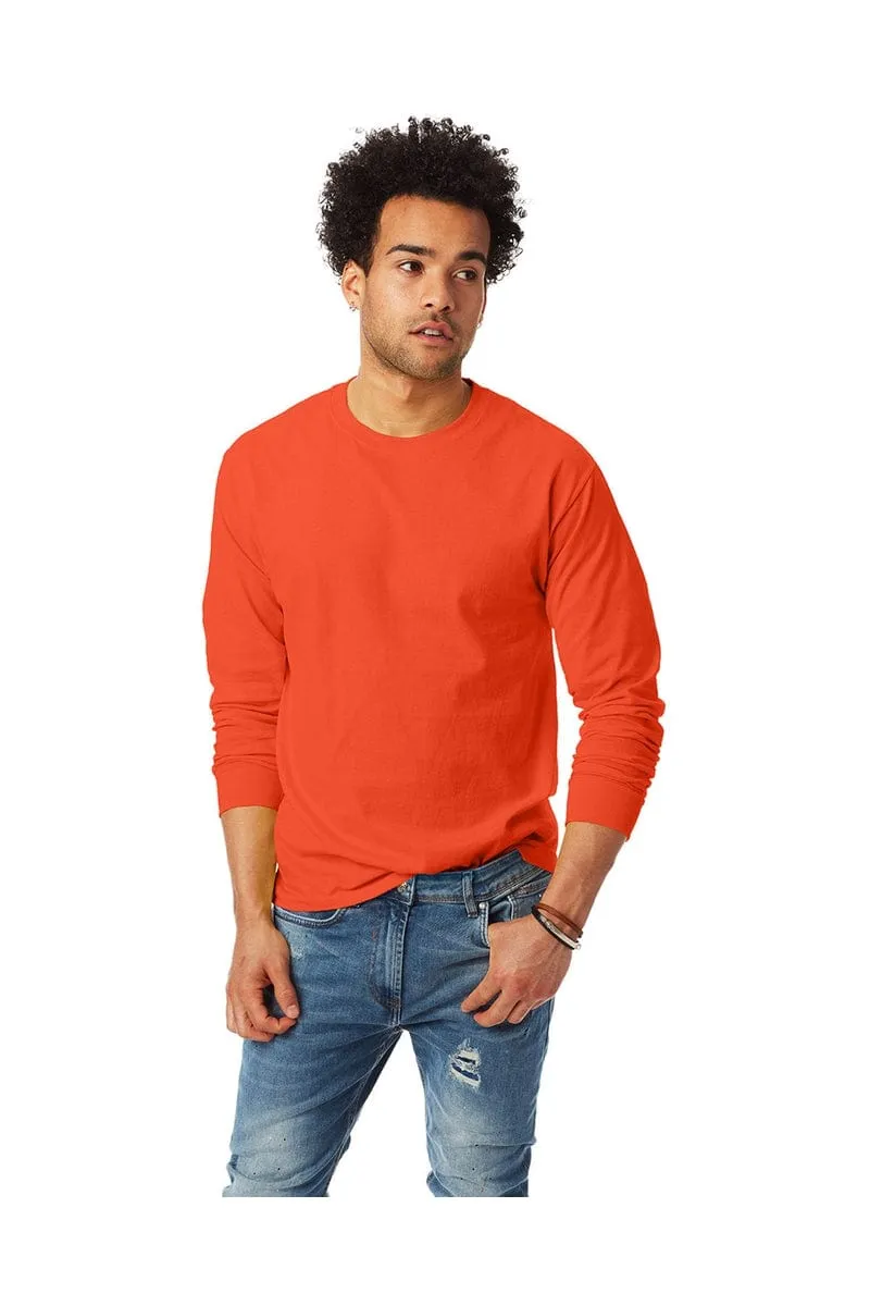 Hanes 5586: Unisex 6.1 oz. Tagless® Long-Sleeve T-Shirt